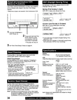 Preview for 34 page of Panasonic PVQ-M2509 Operating Operating Manual