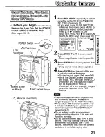 Preview for 21 page of Panasonic PVSD5000 - SUPER DISK DIGITAL C User Manual