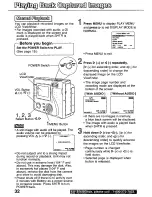 Preview for 32 page of Panasonic PVSD5000 - SUPER DISK DIGITAL C User Manual