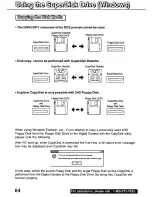 Preview for 64 page of Panasonic PVSD5000 - SUPER DISK DIGITAL C User Manual