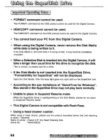 Preview for 66 page of Panasonic PVSD5000 - SUPER DISK DIGITAL C User Manual