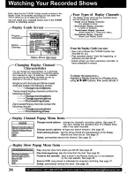 Предварительный просмотр 34 страницы Panasonic PVSS2710 - TV/HDR COMBO Operating Manual