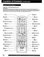 Предварительный просмотр 56 страницы Panasonic PVSS2710 - TV/HDR COMBO Operating Manual