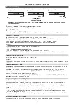 Preview for 76 page of Panasonic PX380G-BS300 Operating Instructions Manual