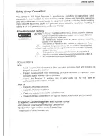 Preview for 2 page of Panasonic QTR 2140 Operating Instructions Manual