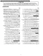 Preview for 2 page of Panasonic QUASAR PV-C1320 Service Manual