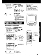 Preview for 15 page of Panasonic QUASAR PV-C1330W Operating Manual