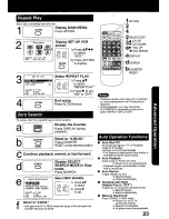 Preview for 23 page of Panasonic QUASAR PV-C1330W Operating Manual