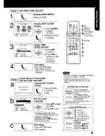 Preview for 9 page of Panasonic QUASAR PV-C2020 Operating Manual