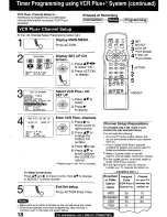 Preview for 18 page of Panasonic QUASAR PV-C2030W Operating Manual