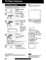 Preview for 20 page of Panasonic QUASAR PV-C2030W Operating Manual