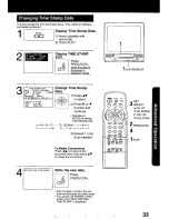 Preview for 33 page of Panasonic QUASAR PV-C2030W Operating Manual