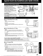 Preview for 47 page of Panasonic QUASAR PV-C2030W Operating Manual