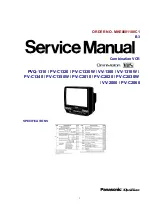 Panasonic QUASAR PV-C2030W Service Manual предпросмотр