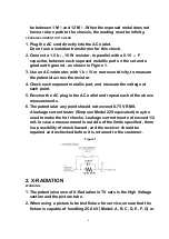 Предварительный просмотр 4 страницы Panasonic QUASAR PV-C2030W Service Manual