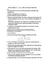 Предварительный просмотр 5 страницы Panasonic QUASAR PV-C2030W Service Manual