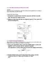 Предварительный просмотр 12 страницы Panasonic QUASAR PV-C2030W Service Manual