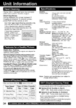 Preview for 34 page of Panasonic Quasar W-1301 Operating Instructions Manual