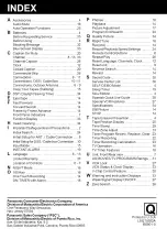 Preview for 40 page of Panasonic Quasar W-1301 Operating Instructions Manual