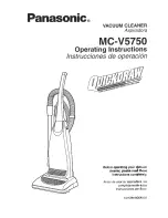 Предварительный просмотр 1 страницы Panasonic Quickdraw M-CV5750 Operating Manual