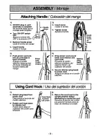 Предварительный просмотр 8 страницы Panasonic Quickdraw M-CV5750 Operating Manual