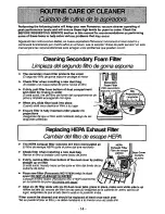 Предварительный просмотр 14 страницы Panasonic Quickdraw M-CV5750 Operating Manual