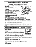 Предварительный просмотр 16 страницы Panasonic Quickdraw M-CV5750 Operating Manual