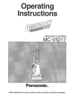 Panasonic Quickdraw MC-V5217 Operating Instructions Manual предпросмотр