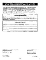 Preview for 20 page of Panasonic Quickdraw MC-V5247 Operating Instructions Manual