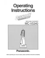 Panasonic QuickDraw MC-V5340 Operating Instructions Manual предпросмотр