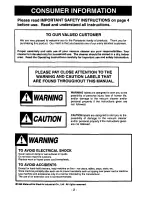 Предварительный просмотр 2 страницы Panasonic QuickDraw MC-V5340 Operating Instructions Manual