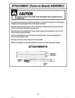 Предварительный просмотр 7 страницы Panasonic QuickDraw MC-V5340 Operating Instructions Manual