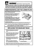 Предварительный просмотр 13 страницы Panasonic QuickDraw MC-V5340 Operating Instructions Manual