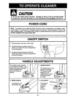 Предварительный просмотр 9 страницы Panasonic QuickDraw MC-V5355 Operating Instructions Manual