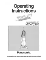 Panasonic QuickDraw MC-V5370 Operating Instructions Manual предпросмотр