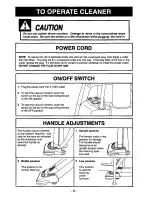 Preview for 9 page of Panasonic QuickDraw MC-V5370 Operating Instructions Manual