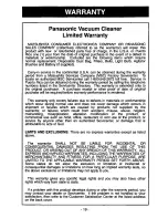 Preview for 19 page of Panasonic QuickDraw MC-V5370 Operating Instructions Manual