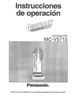 Preview for 21 page of Panasonic QuickDraw MC-V5715 Operating Instructions Manual