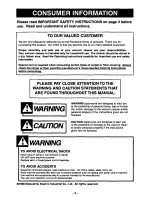 Предварительный просмотр 2 страницы Panasonic Quickdraw MC-V5725 Operating Instructions Manual