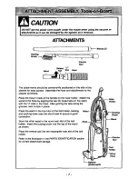 Предварительный просмотр 7 страницы Panasonic Quickdraw MC-V5725 Operating Instructions Manual