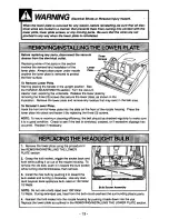 Предварительный просмотр 13 страницы Panasonic Quickdraw MC-V5725 Operating Instructions Manual