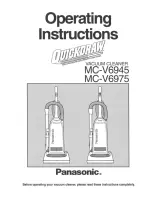 Panasonic QuickDraw MC-V6945 Operating Instructions Manual предпросмотр