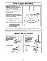 Предварительный просмотр 10 страницы Panasonic QuickDraw MC-V6945 Operating Instructions Manual