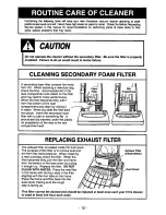 Предварительный просмотр 12 страницы Panasonic QuickDraw MC-V6945 Operating Instructions Manual