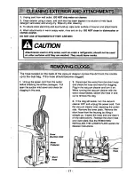 Предварительный просмотр 17 страницы Panasonic QuickDraw MC-V6985 Operating Instructions Manual