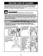 Предварительный просмотр 12 страницы Panasonic Quickdraw MC-V7305 Operating Instructions Manual