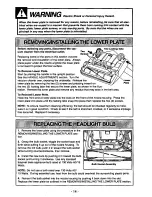 Предварительный просмотр 14 страницы Panasonic Quickdraw MC-V7305 Operating Instructions Manual