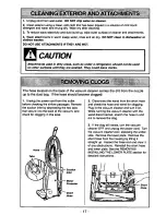 Предварительный просмотр 17 страницы Panasonic Quickdraw MC-V7305 Operating Instructions Manual