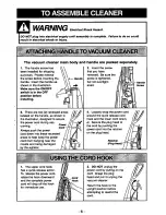 Предварительный просмотр 6 страницы Panasonic QuickDraw MC-V7325 Operating Instructions Manual