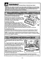 Предварительный просмотр 14 страницы Panasonic QuickDraw MC-V7325 Operating Instructions Manual